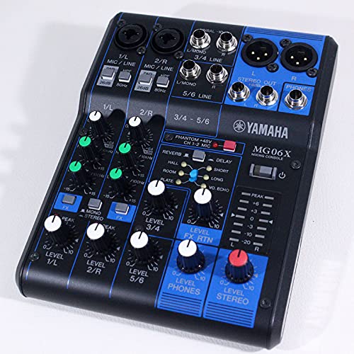 YAMAHA Mixing Console MG Series - MG06X– Marik Music