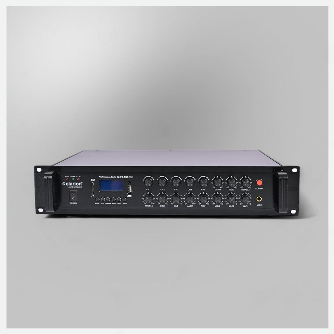 clarion JM-COVR-AMP-152 6 Zone Paging Amplifiers