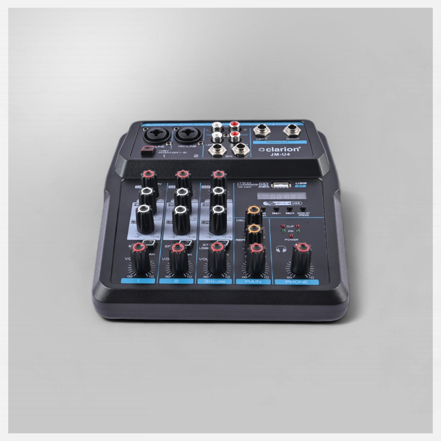 clarion JM-U4 Professional Audio Mixer