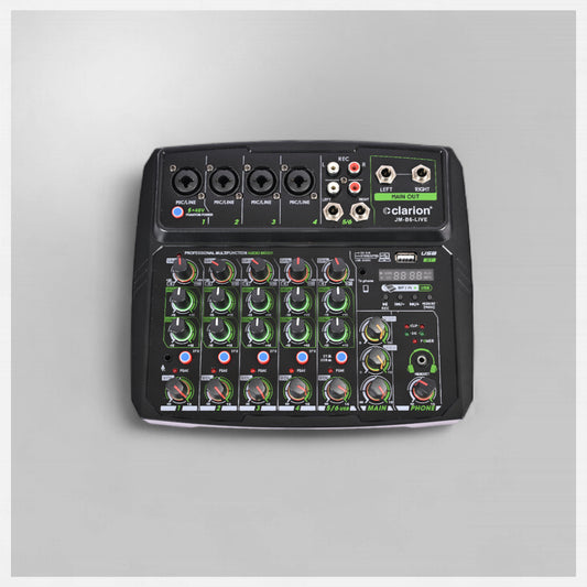 clarion JM-B6 LIVE Professional Audio Mixer