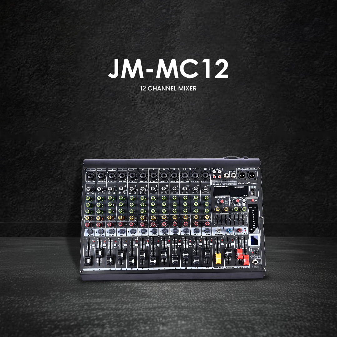 clarion JM-MC12 Professional Audio Mixer