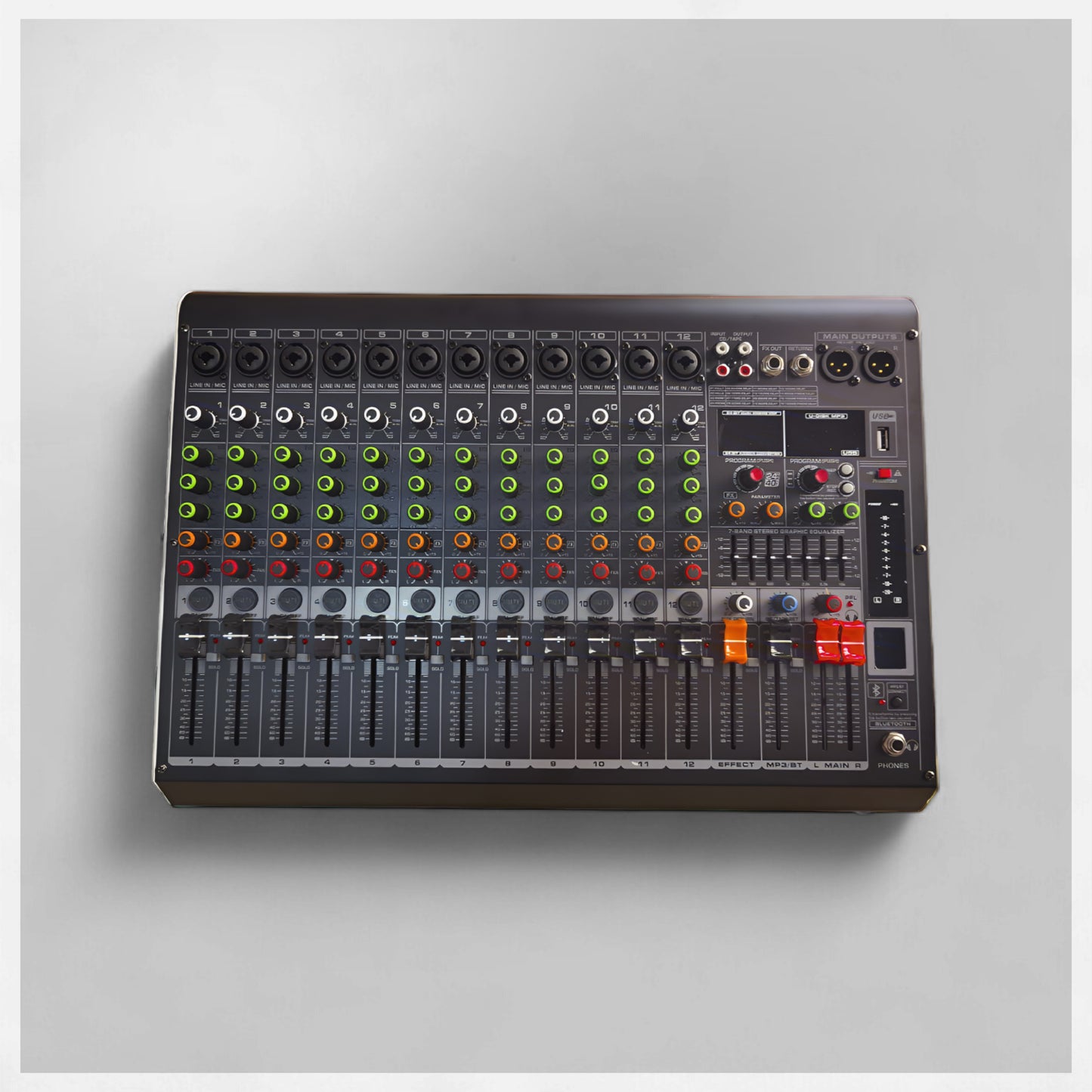 clarion JM-XU3 Professional Audio Mixer