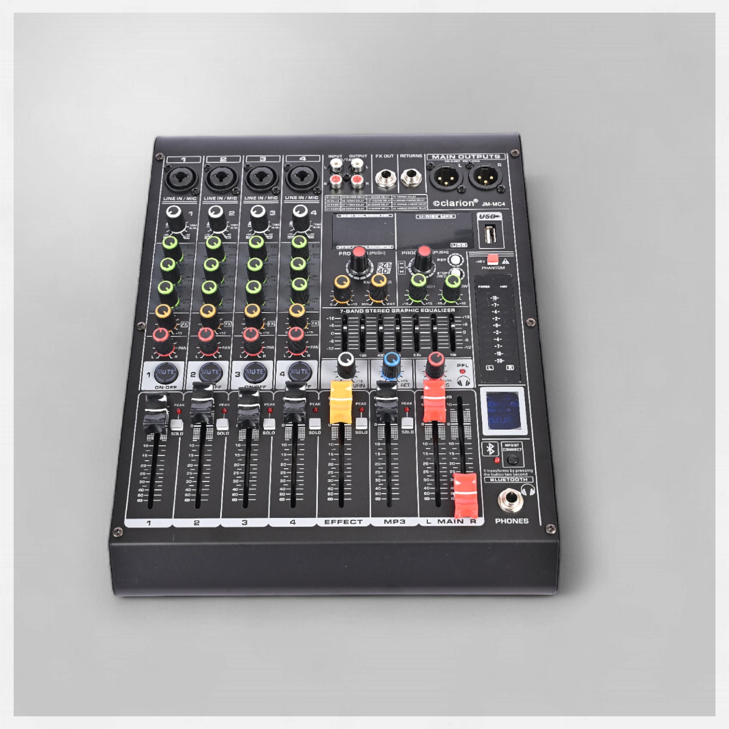 clarion JM-MC4 Professional Audio Mixer