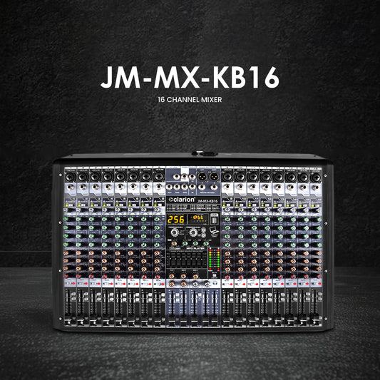 clarion J M-MX-KB16  Channel Professional Audio Mixer - KB Series