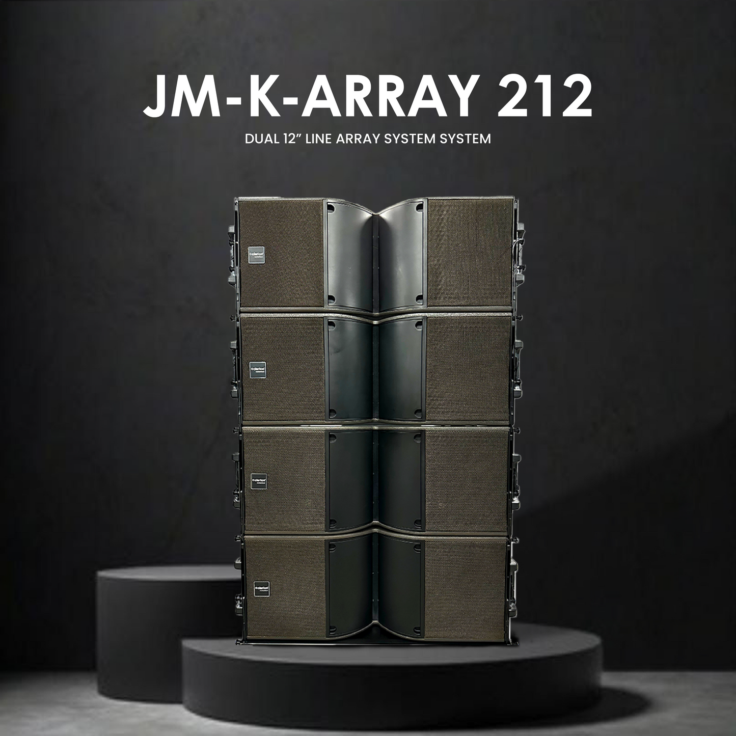 clarion JM-K-ARRAY 212 Dual 12 Inch Line Array System