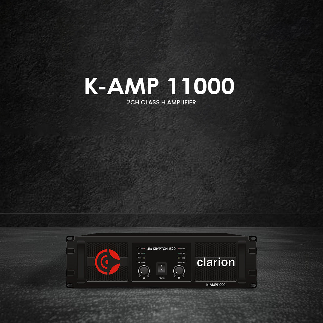 CLARION   K-AMP 11000    AUDIO AMPLIFIER