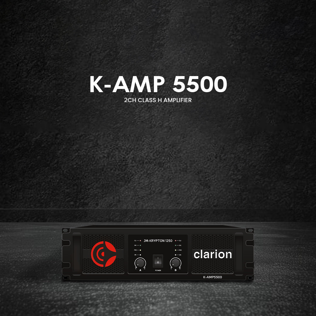 CLARION JM-K-AMP 5500  AUDIO AMPLIFIER