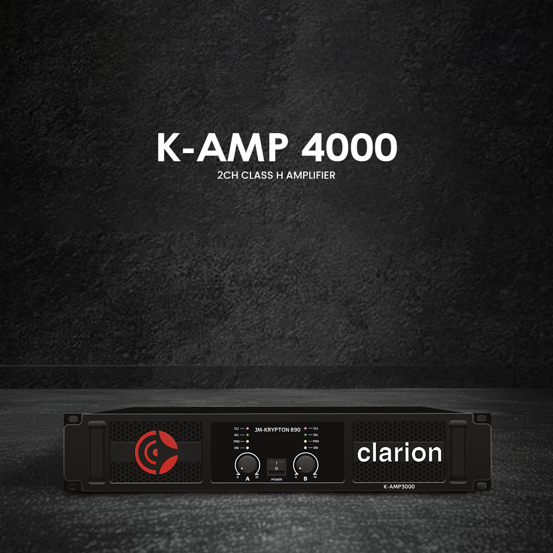 CLARION JM-K-AMP 4000   AUDIO AMPLIFIER