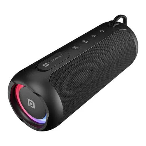 Black Portronics Breeze Bluetooth Speaker