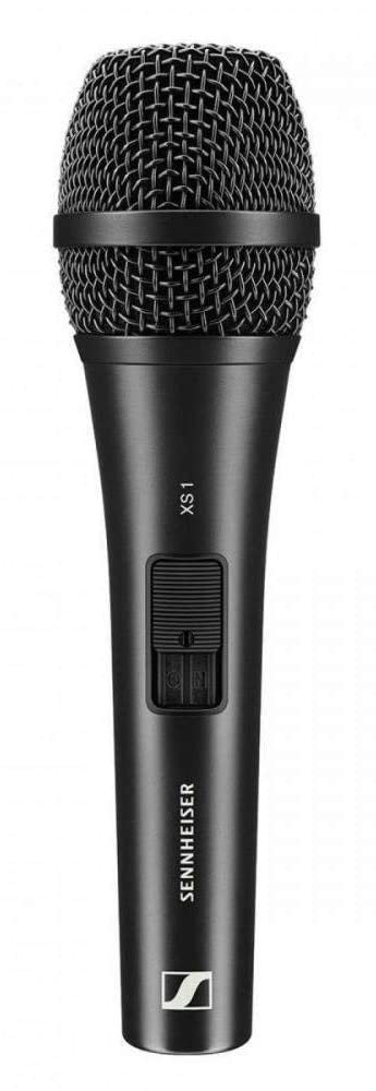 Sennheiser Professional Audio Xs-1 Dynamic Xlr Unidirectional Cardioid Microphone For Solo Vocals & Karaoke Singing, Speech And Choir Miking (Black)