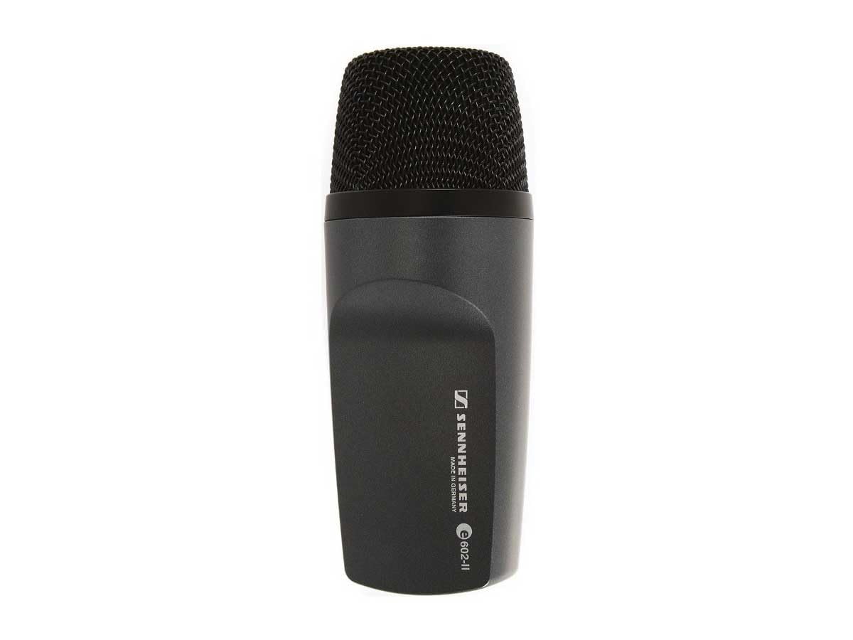 Sennheiser E-602 II Cardioid Instrument Microphone for bass drums, bass guitar cabs and tubas For studios, clubs, rehearsal rooms, smaller gigs, or for home recording.