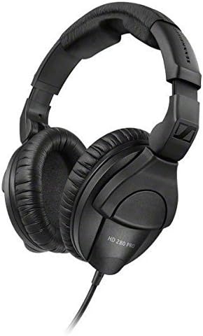 Sennheiser HD-280 PRO Headphones Bundle with Auray UHC-725 Universal Headphone Case