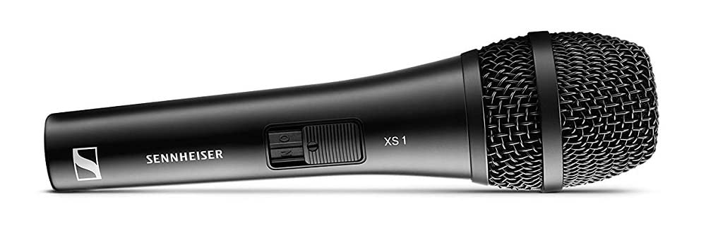 Sennheiser Professional Audio Xs-1 Dynamic Xlr Unidirectional Cardioid Microphone For Solo Vocals & Karaoke Singing, Speech And Choir Miking (Black)