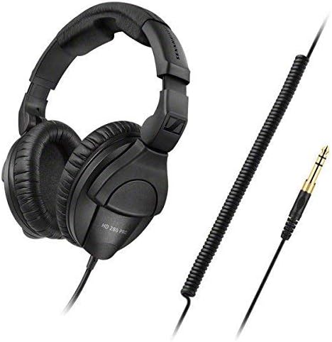 Sennheiser HD-280 PRO Headphones Bundle with Auray UHC-725 Universal Headphone Case