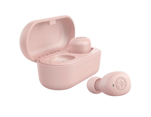 Yamaha Audio TW-E3B Pink True Wireless in Ear Earphone, Bluetooth 5.0,aptX,Long Battery Life, IPX5