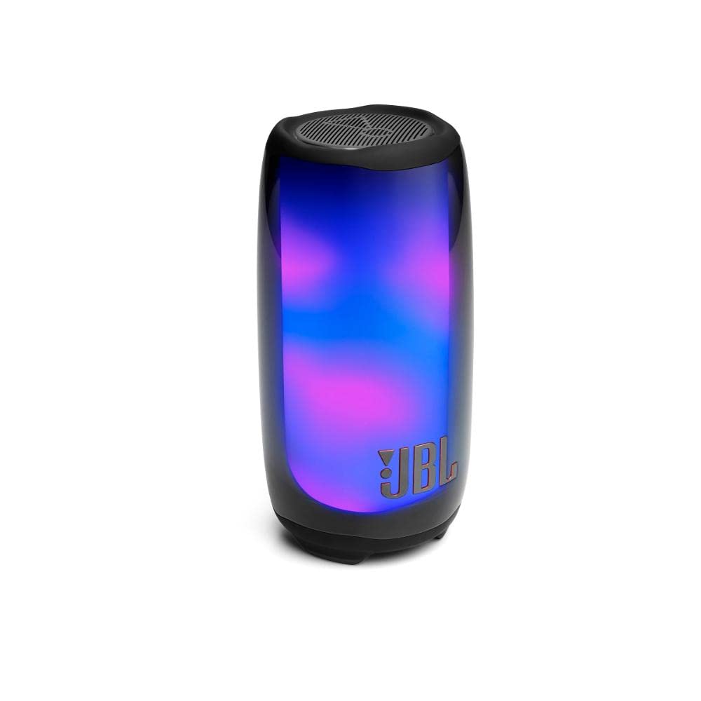 JBL Pulse 5, Wireless Portable Bluetooth Speaker, 40 Watt, Customized 360° Lightshow Portable App, Pro Sound, Deep Bass, 12 Hours Playtime, PartyBoost, IP67 Waterproof & Dustproof (Black)