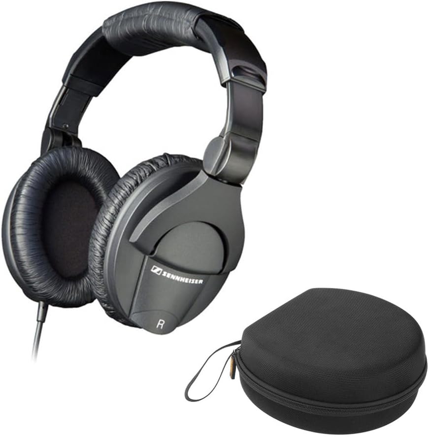 Sennheiser HD-280 PRO Headphones Bundle with Auray UHC-725 Universal Headphone Case