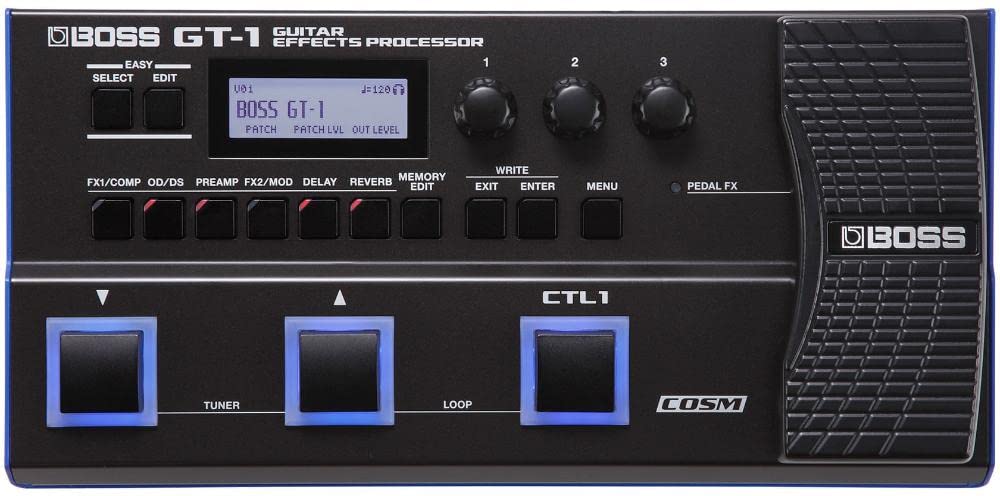 BOSS Gt-1 Guitar Effects Processor