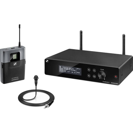 Sennheiser XSW 2-ME2-A Wireless 2 Lavalier Omni-directional Microphone System. Ideal for public speakers, presenters, Conferences, House of worship, Interviewers, Auditoriums, Stage plays or rehersals