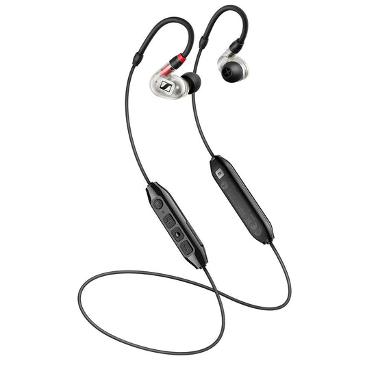 Sennheiser Professional Audio In Ear Ie 100 Pro Wireless Monitoring Earphone - Clear With Built-In Mic For Your Mobile Phone, Pc Or Tablet. Passive Noise Cancelling & 10Hours Battery Life