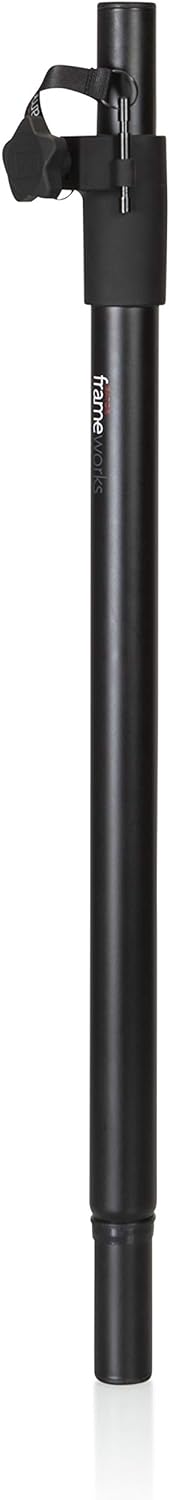 Alto Professional TS12S - 2500W 12-inch Subwoofer & Gator Frameworks Standard Subwoofer Speaker Pole Mount with Adjustable Height (GFW-SPK-SUB60)