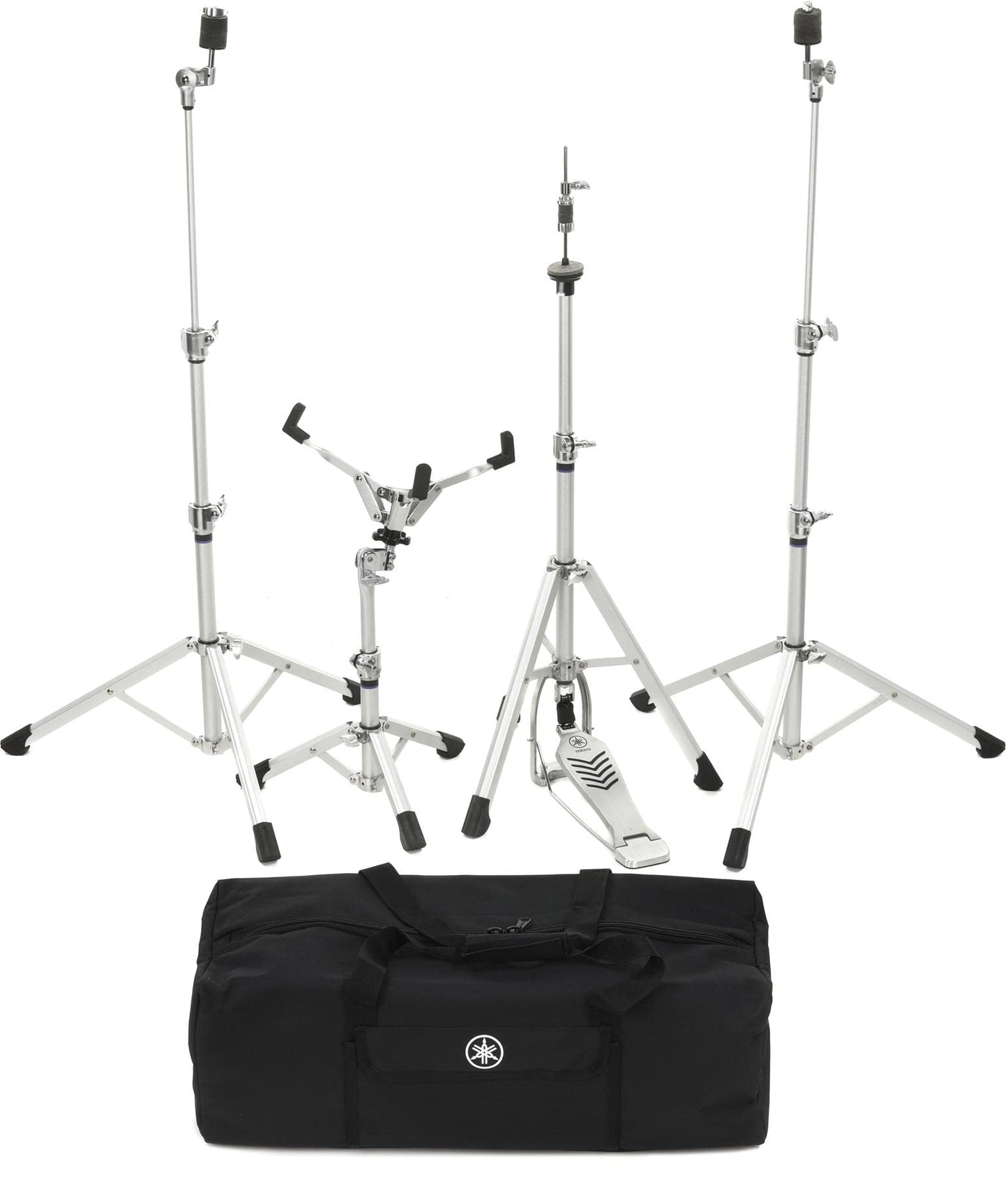 Yamaha HW-3 Crosstown Advanced Lightweight Aluminum Drum Hardware Package with Carrying Bag