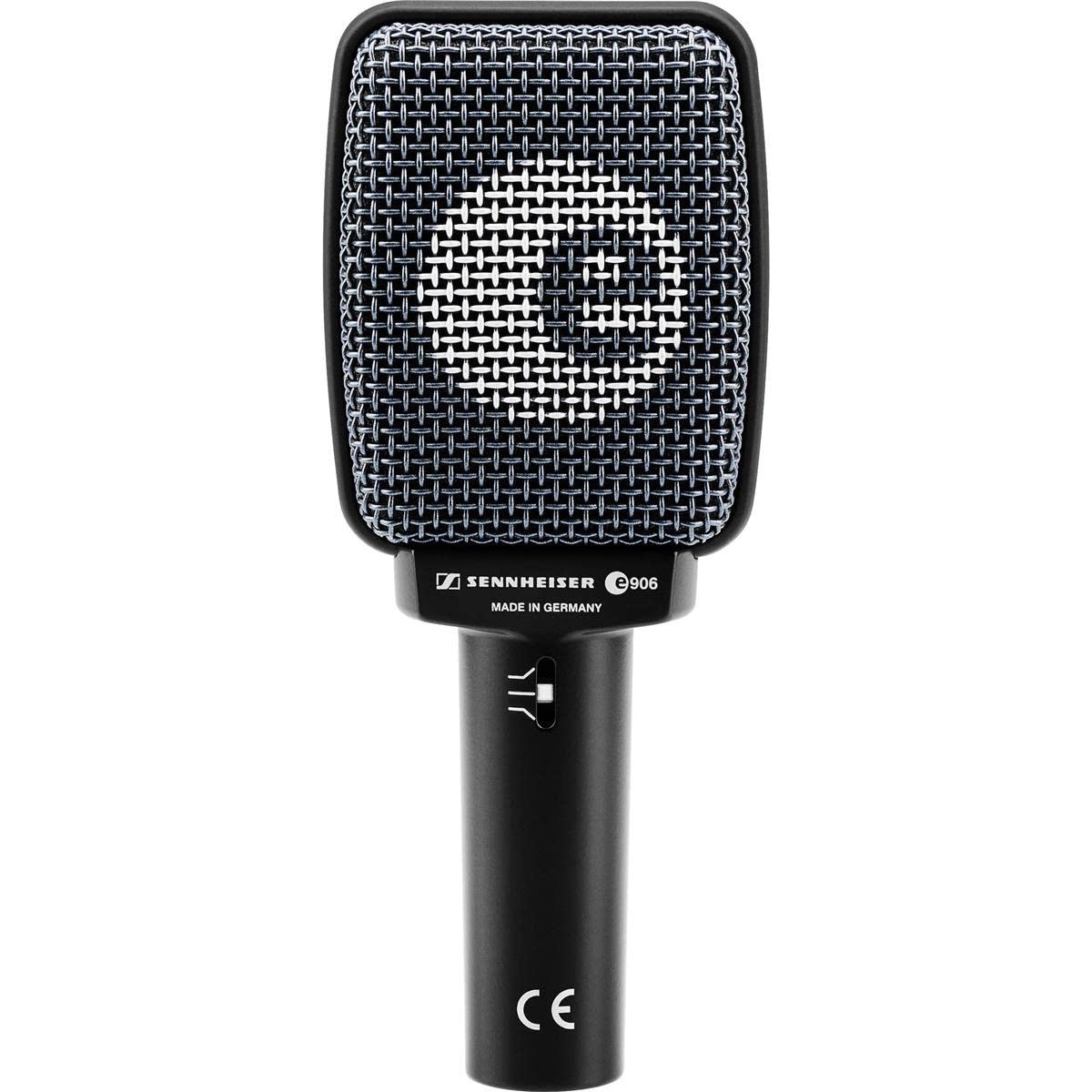 Sennheiser Guitar Microphone e906 Supercardioid Dynamic Mic for Guitar Amplifiers, Drums, Percussions. Natural sound without unwanted coloration