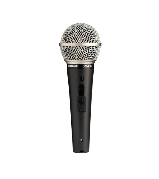 Shure SM48S-LC Vocal Dynamic Microphone, Cardioid