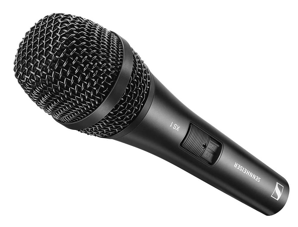 Sennheiser Professional Audio Xs-1 Dynamic Xlr Unidirectional Cardioid Microphone For Solo Vocals & Karaoke Singing, Speech And Choir Miking (Black)