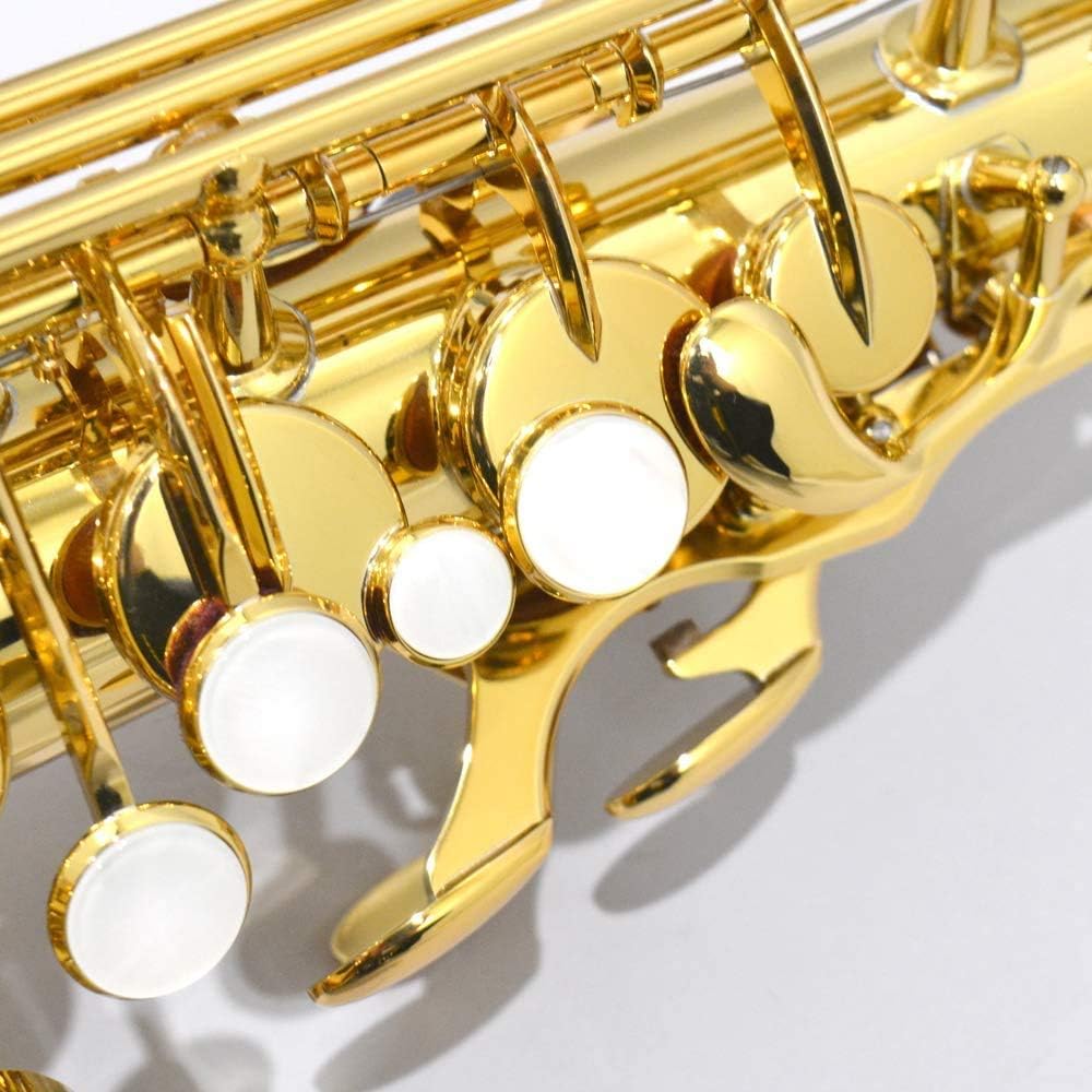 Yamaha YAS-480 Intermediate Eb Alto Saxophone, Gold Finish