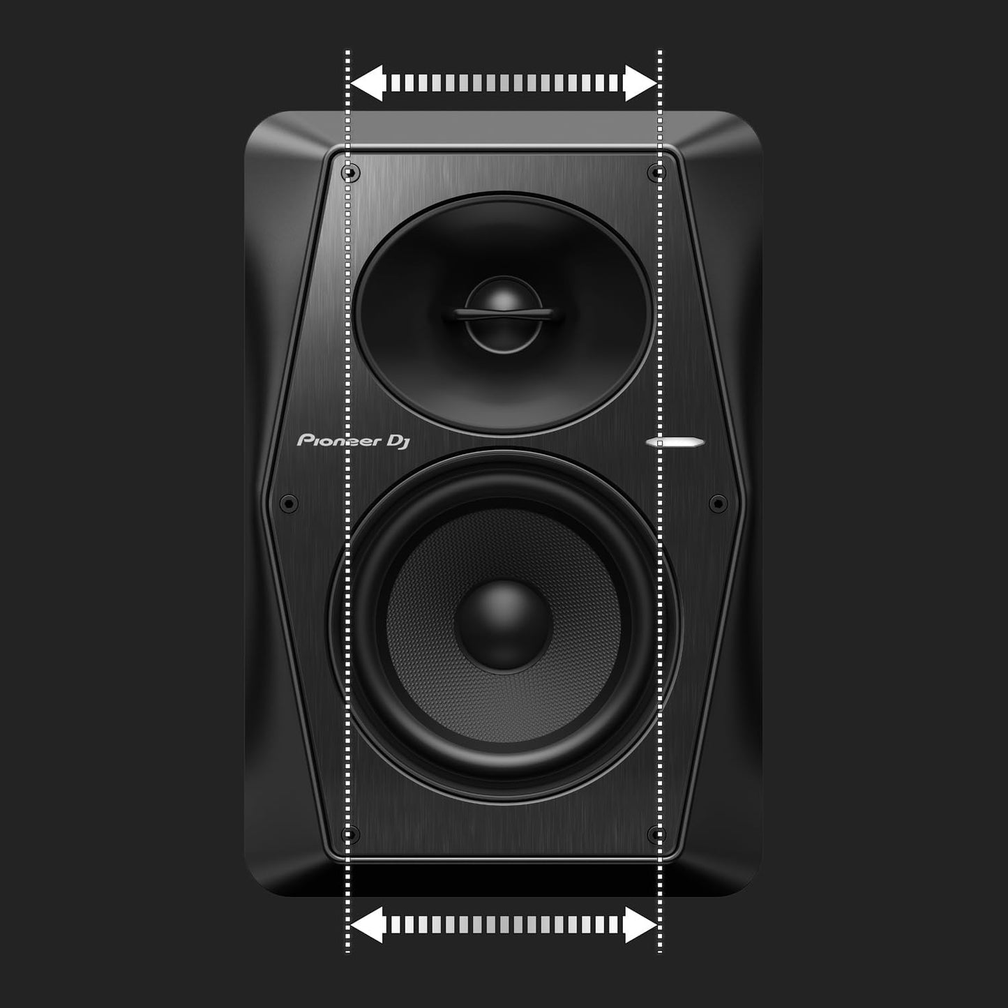 Pioneer DJ VM-50 5.25-inch Active Monitor Speaker - Black