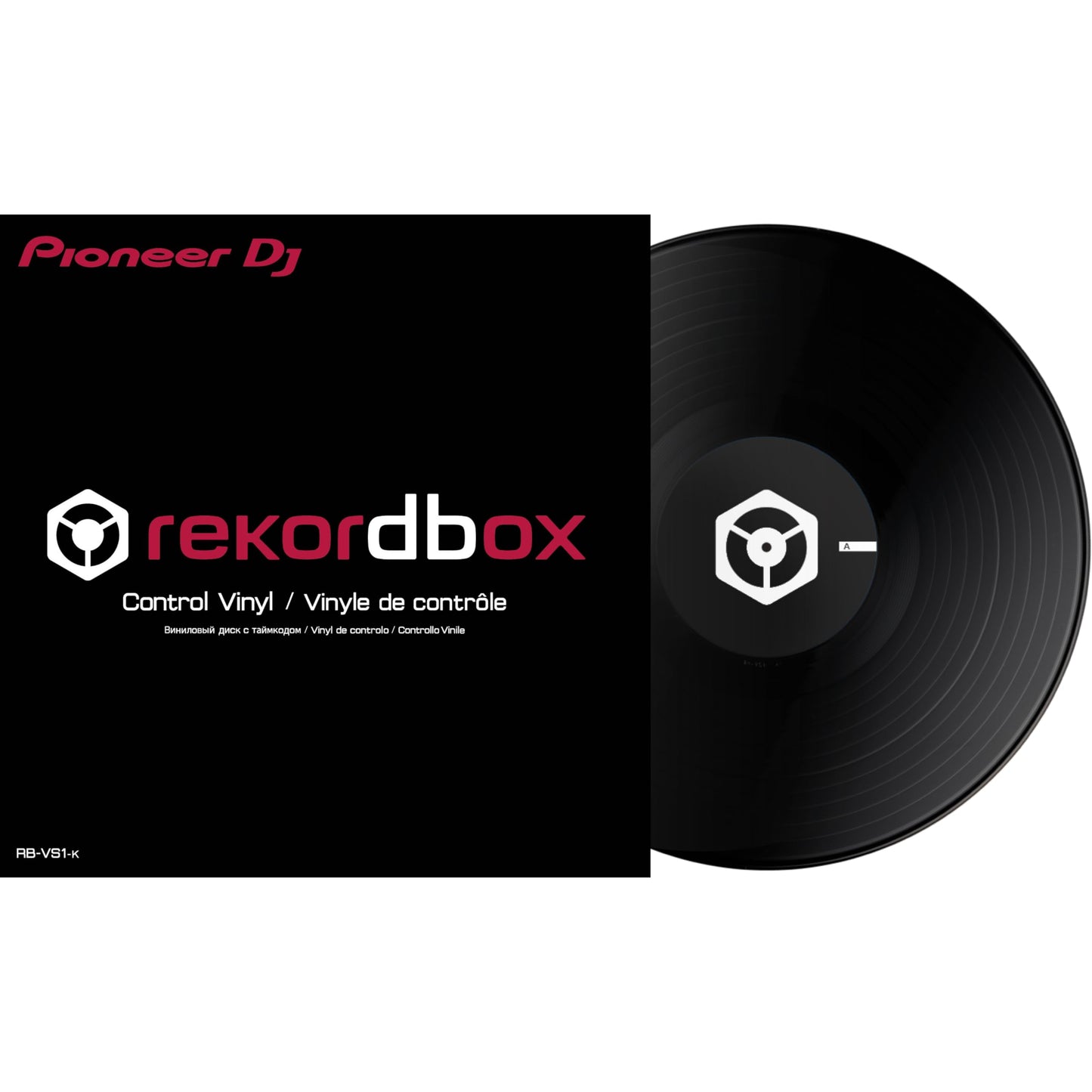 Pioneer DJ RB-VS1-K Rekordbox DVS Control Vinyl