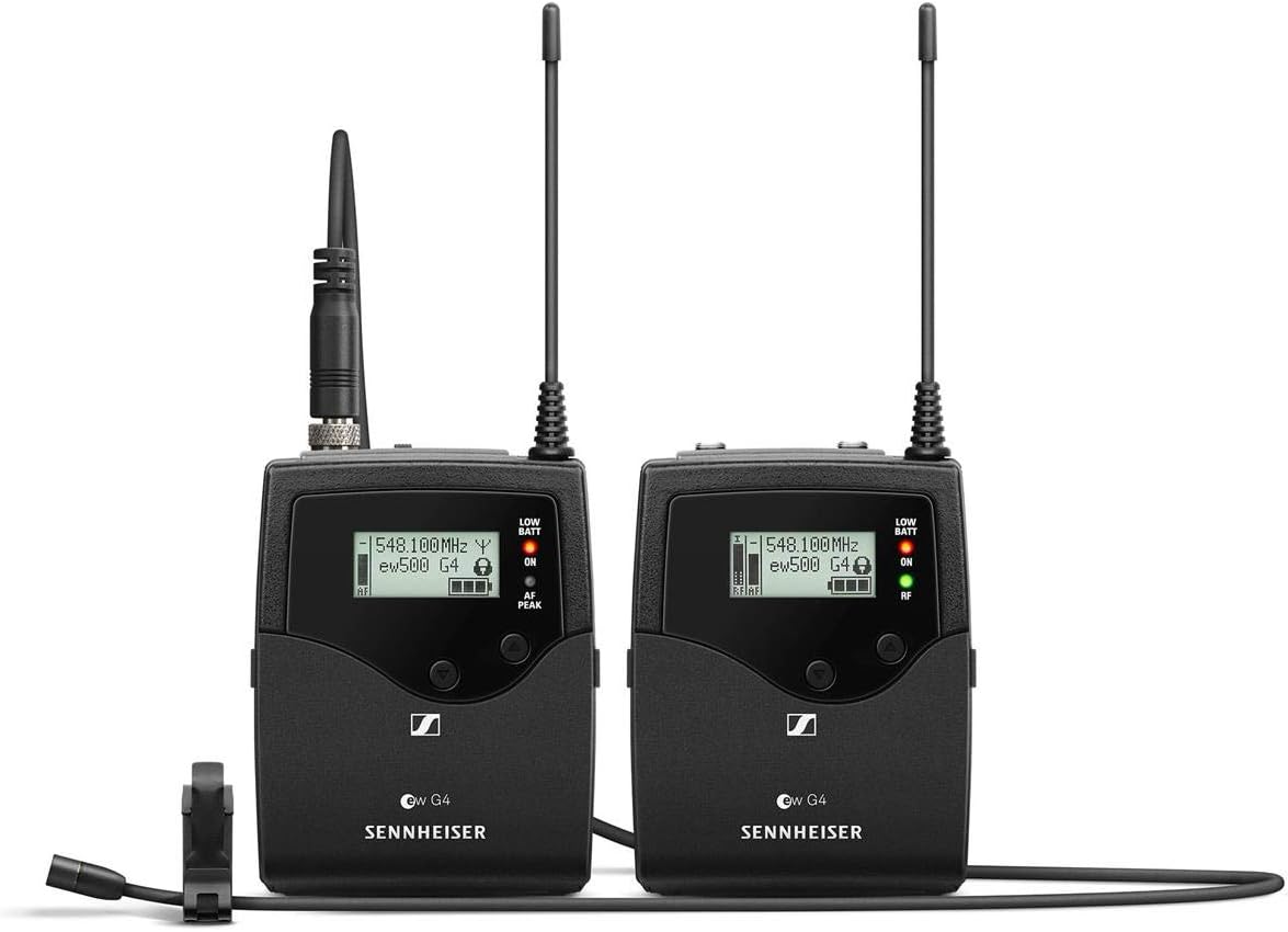 Sennheiser Pro Audio Portable Lavalier Wireless Set, AW+ (ew 512P G4