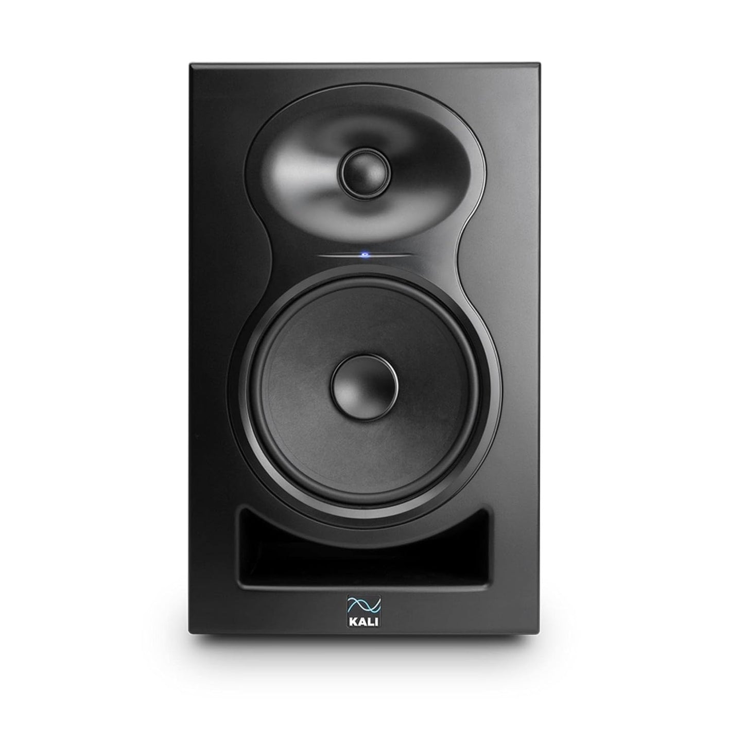 Kali Audio LP-6 V2 6.5-inch Powered Studio Monitor with 1" Soft-Dome Tweeter, 3-D Imaging Waveguide, Low-Noise Port Tube, Boundary EQ, and LF/HF Trims - Black (Single)