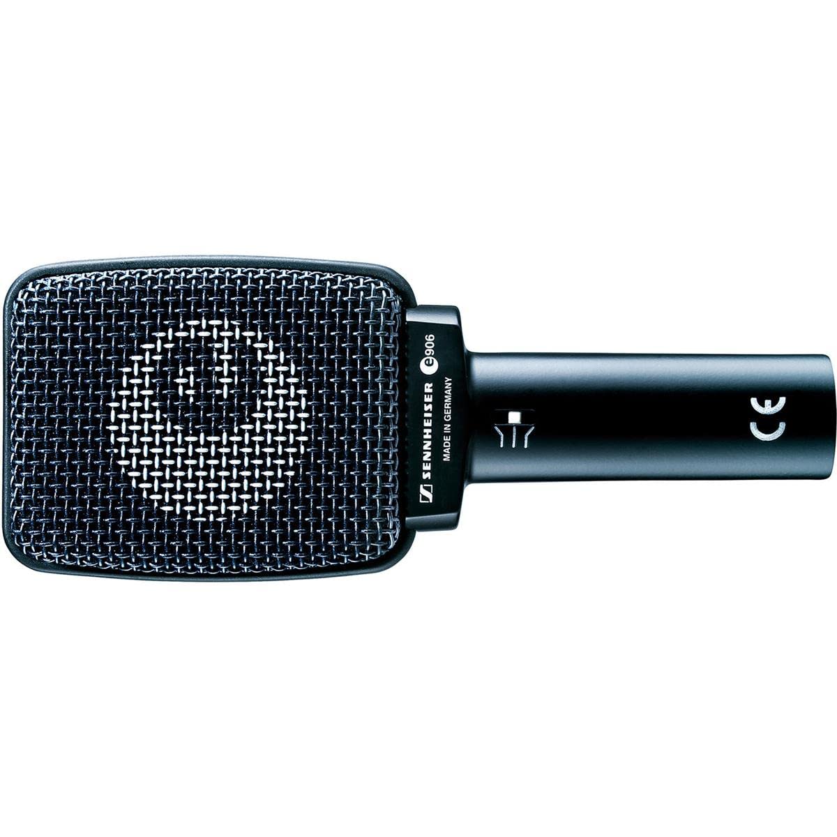 Sennheiser Guitar Microphone e906 Supercardioid Dynamic Mic for Guitar Amplifiers, Drums, Percussions. Natural sound without unwanted coloration