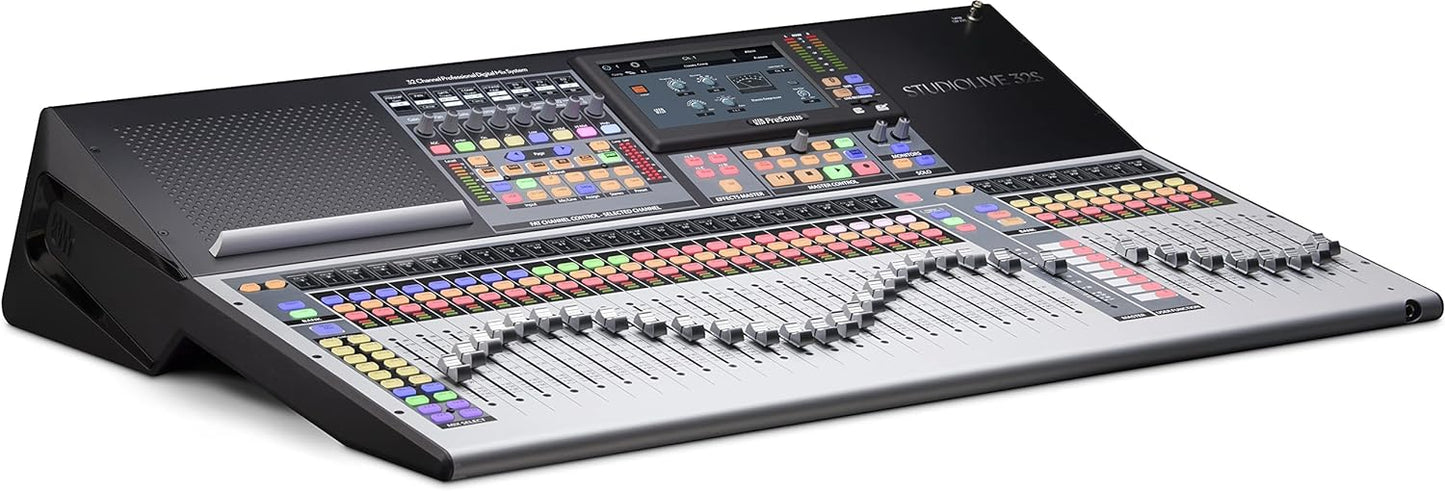 PreSonus StudioLive 32S 32-Channel/22-bus digital console/recorder/interface with AVB networking and dualcore FLEX DSP Engine