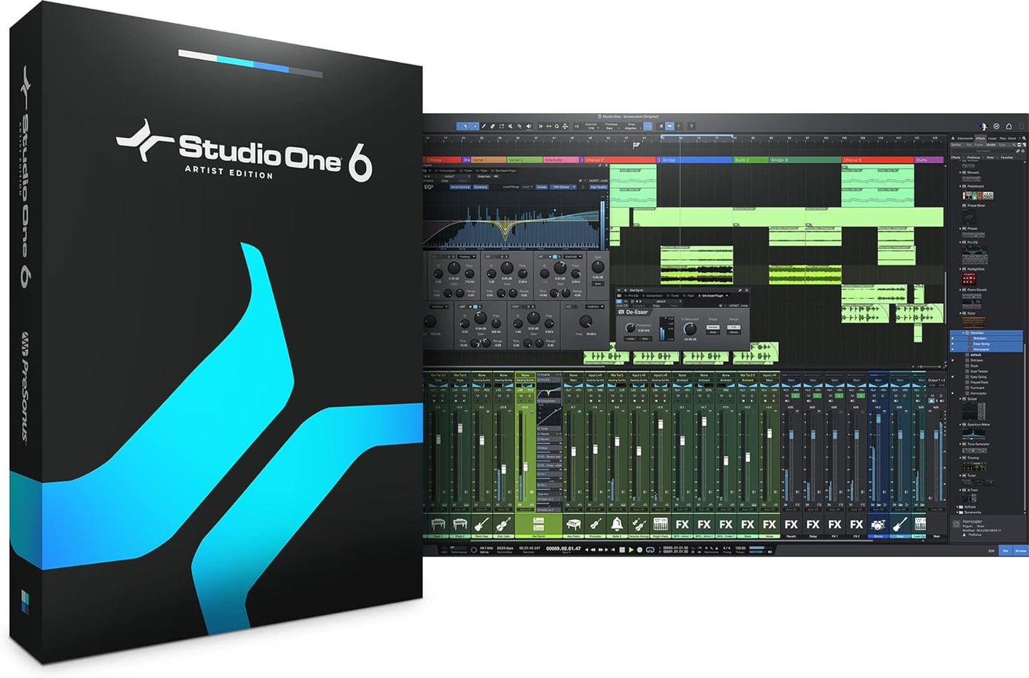 PreSonus StudioLive 24R 26-input, 32-channel Series III Stage Box and Rack Mixer