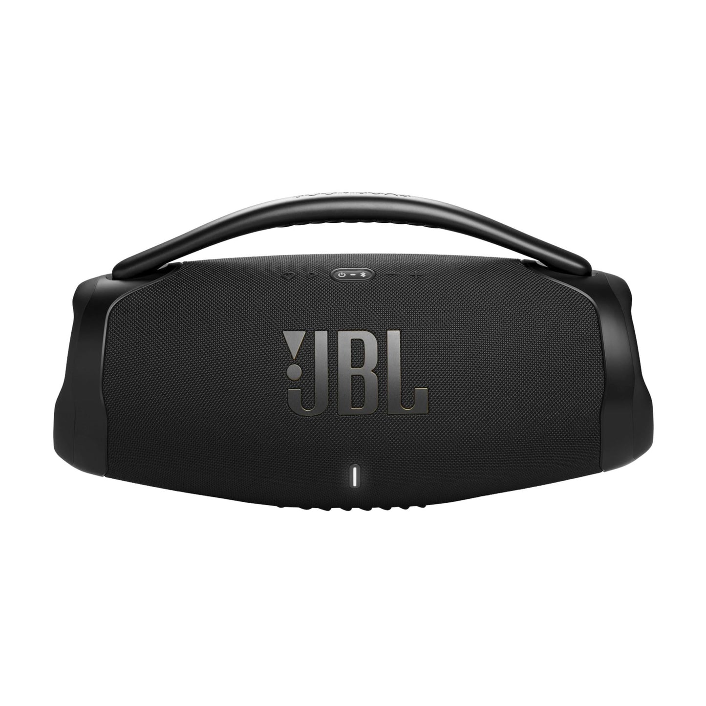 JBL Boombox 3 Wi-Fi, Wireless Portable Bluetooth Speaker, 24H Playtime, Deepest Bass, Built-in Powerbank, Wi-Fi with AirPlay, Alexa Multi-Room, Chromecast Built-in, PartyBoost, IP67, App (Black)