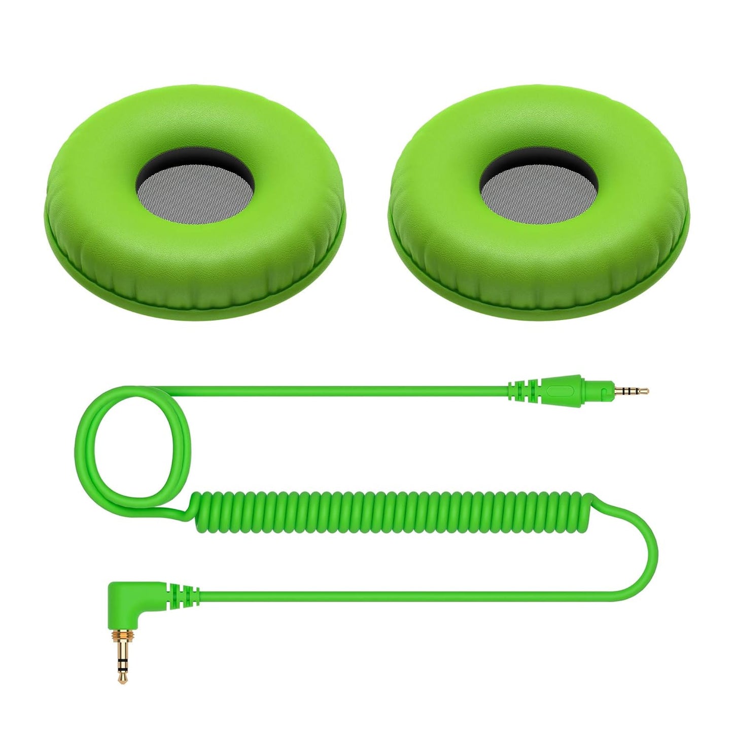 Pioneer DJ HC-CP08-G - CUE1 Series Ear Pad and Cord (Green)