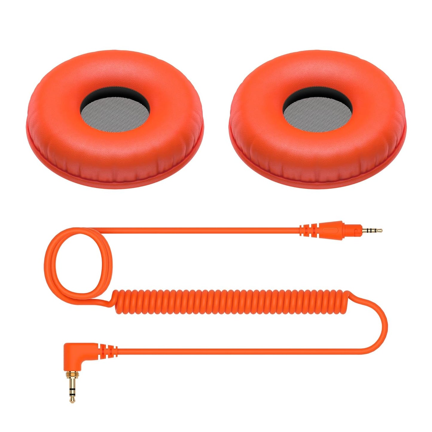 Pioneer DJ HC-CP08-M - CUE1 Series Ear Pad and Cord (Orange)