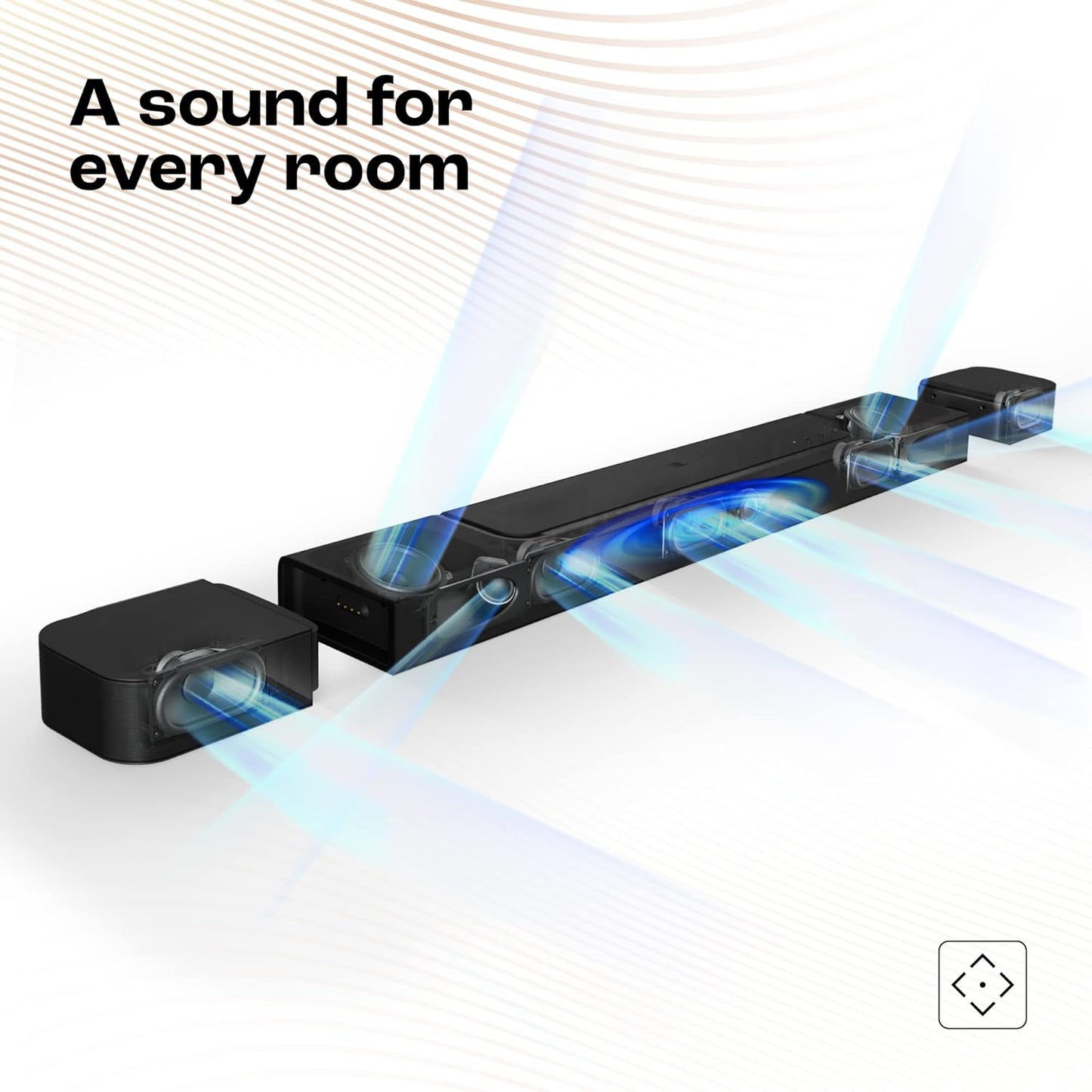 JBL Bar 800 Pro, 7.1 (5.1.2) Channel Truly Wireless Soundbar with True Dolby Atmos® 3D Surround Sound, 10” Down-Firing Wireless Subwoofer, PureVoice, HDMI eARC, Bluetooth, Wi-Fi & Optical Input (720W)