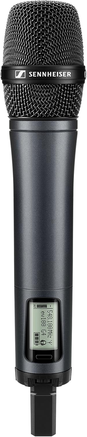 Sennheiser Pro Audio Sennheiser EW 100-845S Wireless Dynamic Supercardioid Microphone System - A1 Band (470-516Mhz), 100 G4-845-S-A1