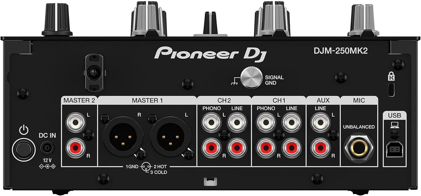 Pioneer DJ DJM-250MK2 2-Channel DJ Mixer