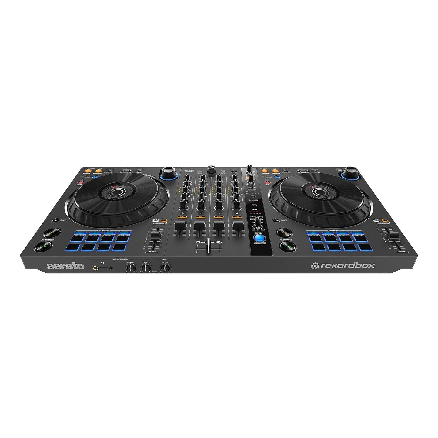 Pioneer DJ DDJ-FLX6-GT 4-deck Rekordbox and Serato DJ Controller - Graphite