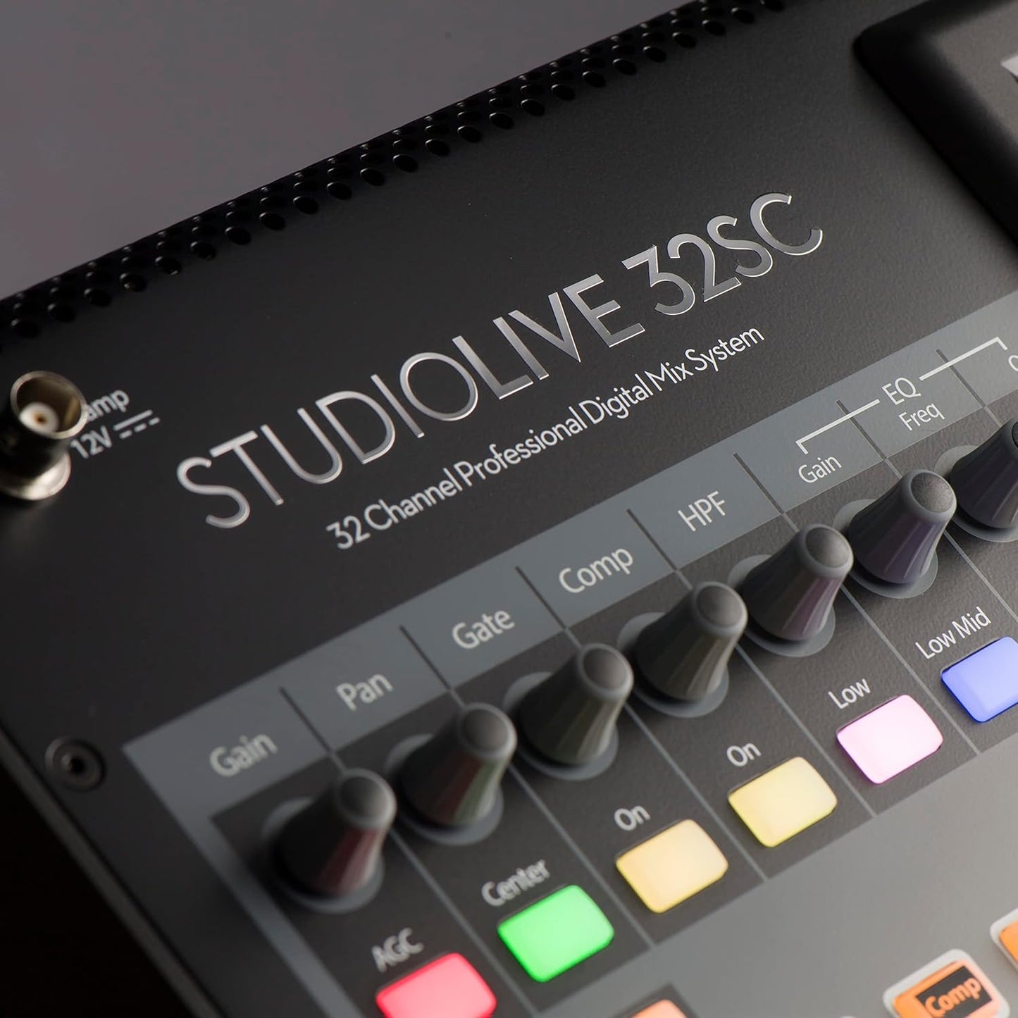 PreSonus StudioLive 32SC Compact 32-channel/26-bus digital mixer with AVB networking and dual-core FLEX DSP Engine