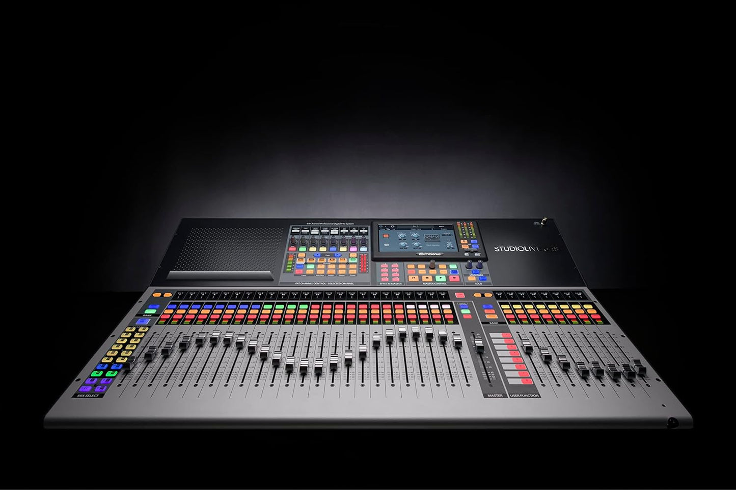 PreSonus StudioLive 64S 64-channel/43-bus digital console/recorder/interface with AVB networking and quadcore FLEX DSP Engine