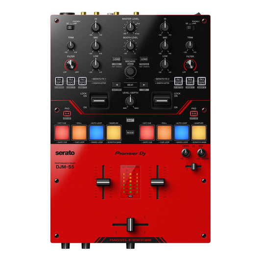 Pioneer DJ DJM-S5 2-channel Mixer for Serato DJ