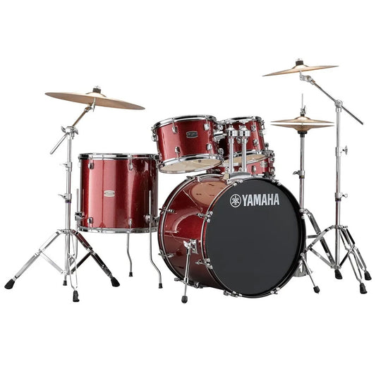 Yamaha RYDEEN RDP2F5 BG Acoustic Drum Set With Hardware - Burgandy Glitter