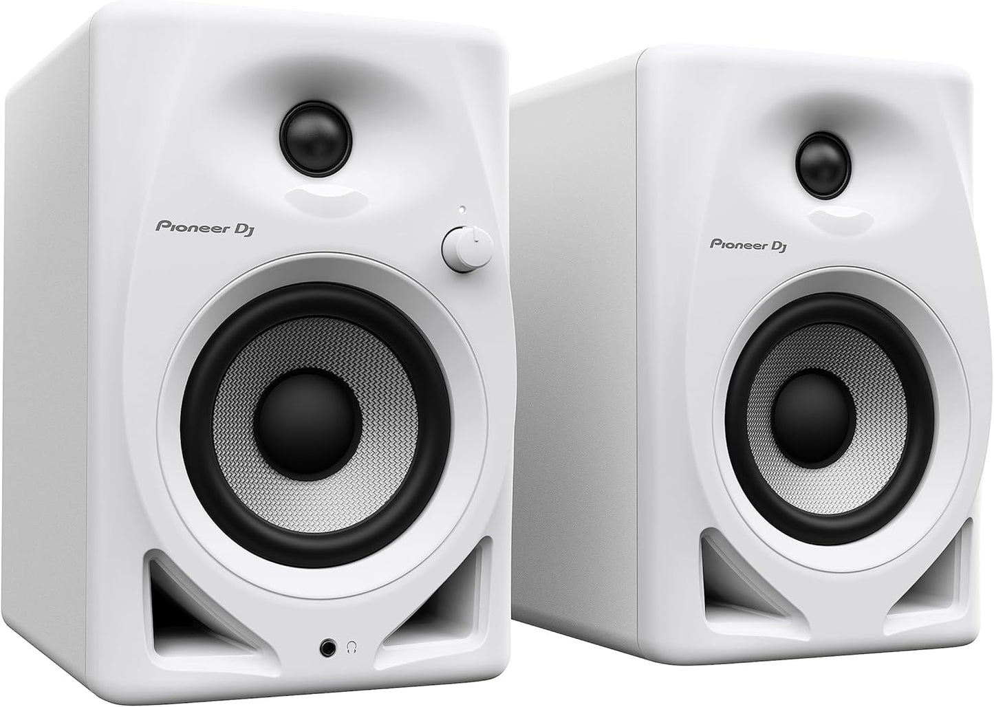 Pioneer DJ DM-40D-W 4-inch Desktop Active Monitor Speaker - White