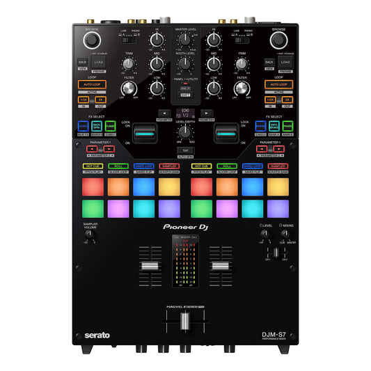 Pioneer DJ DJM-S7 2-channel Mixer for Serato DJ